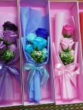 Hoa hồng sáp Hàn Quốc hộp 5 bông 4